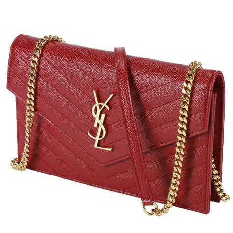 ysl borsa rossa|Borse Saint Laurent per Donna .